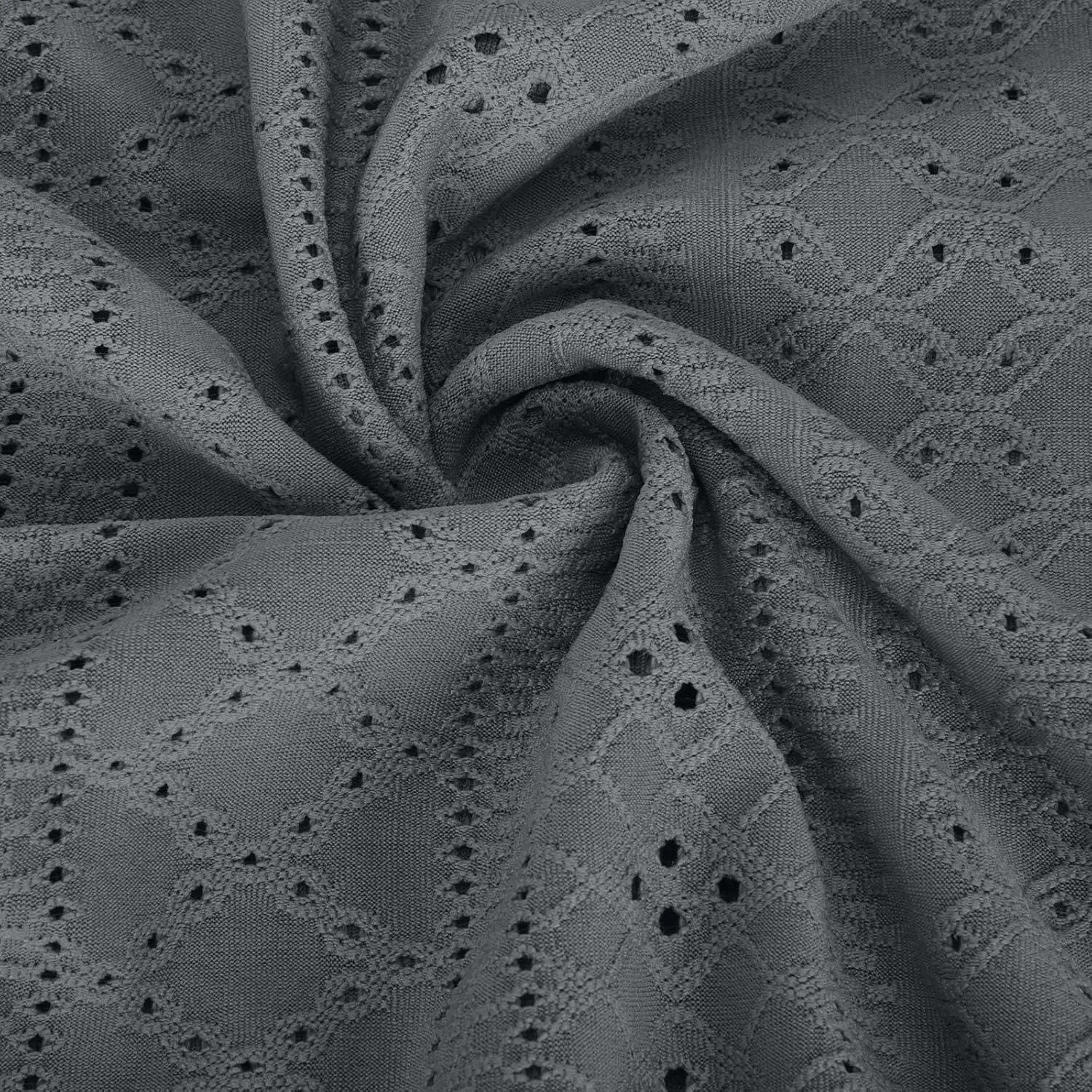 2025 Summer Dress for Womens Dressy Casual Sundress Hollow Out Eyelet Embroidery Maxi Dress Petal Sleeve Beach Dresses