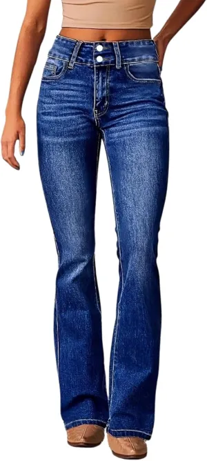 Acapi Jeans Women, Jean Akapi, Butt Lift Slim Fit High Waisted Stretch Jeans for Women