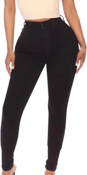 Akapi Jeans Mujer, Akapi Curvy Jeans, Classic High Waist Butt Lift Stretch Slim Fit Denim Pants for Women