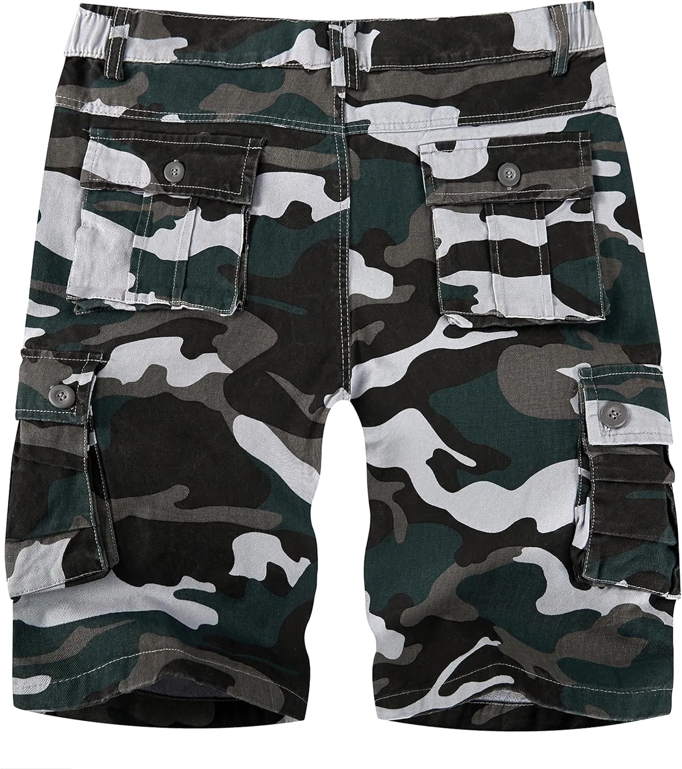 APTRO Men's Cargo Shorts Multi-Pockets Twill Camo Casual Work Shorts