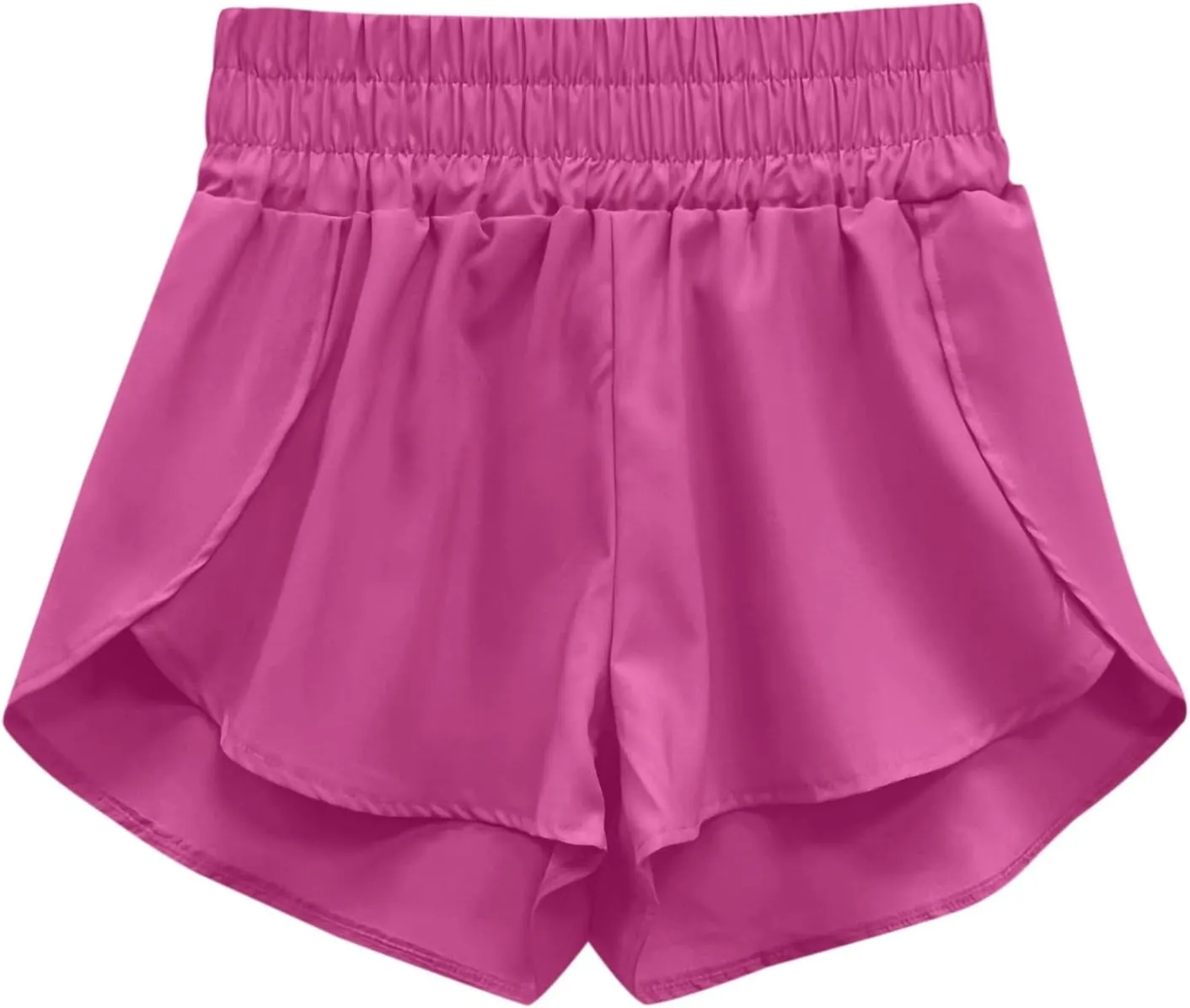 Athletic Shorts for Women Elastic High Waisted Quick Dry Running Shorts Summer Casual Lightweight Workout Gym Shorts