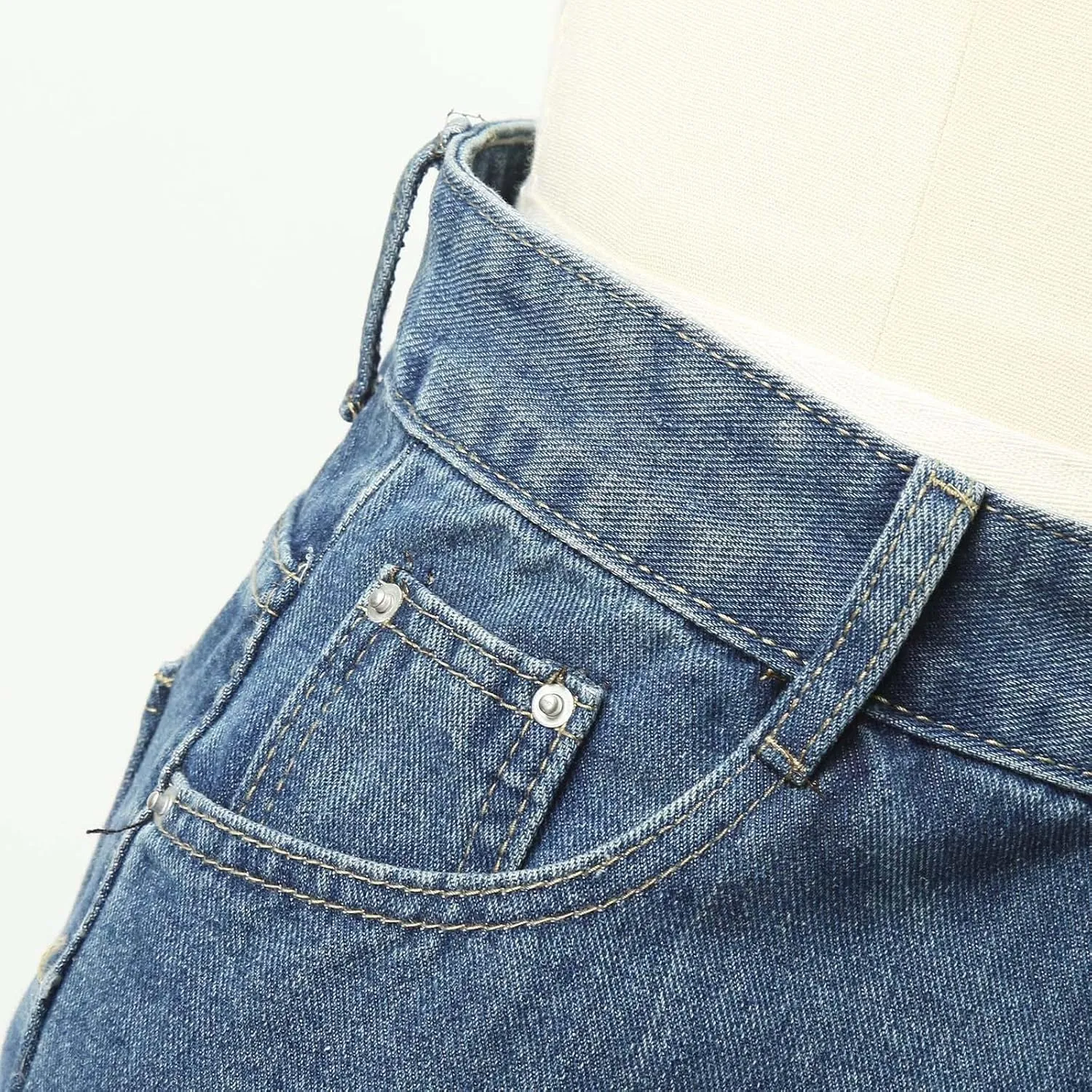 Baggy Jeans for Women Y2K High Street Boyfriend Pants Vintage Jeans Aesthetic Teen Girls Hiphop Streetwear