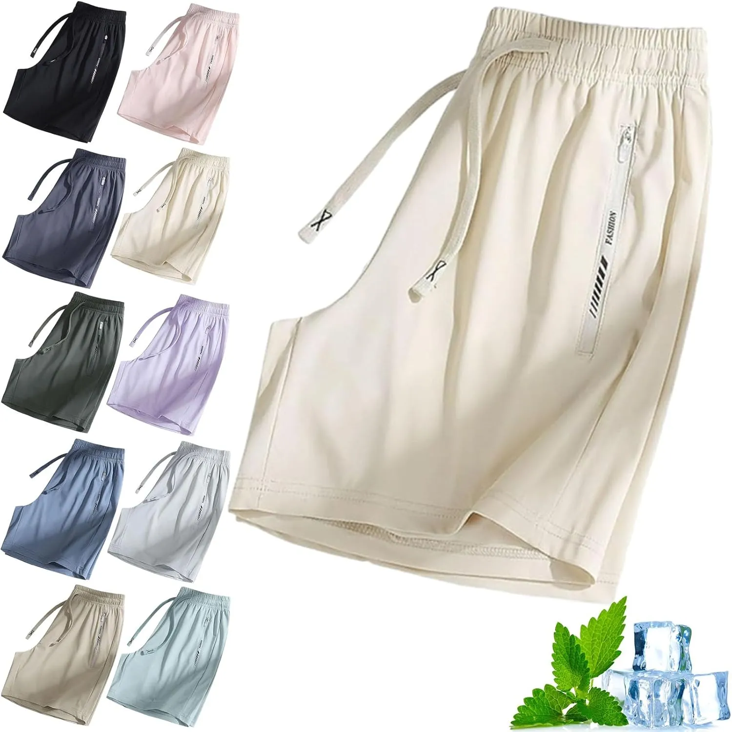 Beeswan Shorts for Women, Beeswan Stretch Active Shorts, Ultra Stretch Breathable Casual Quick Dry Short