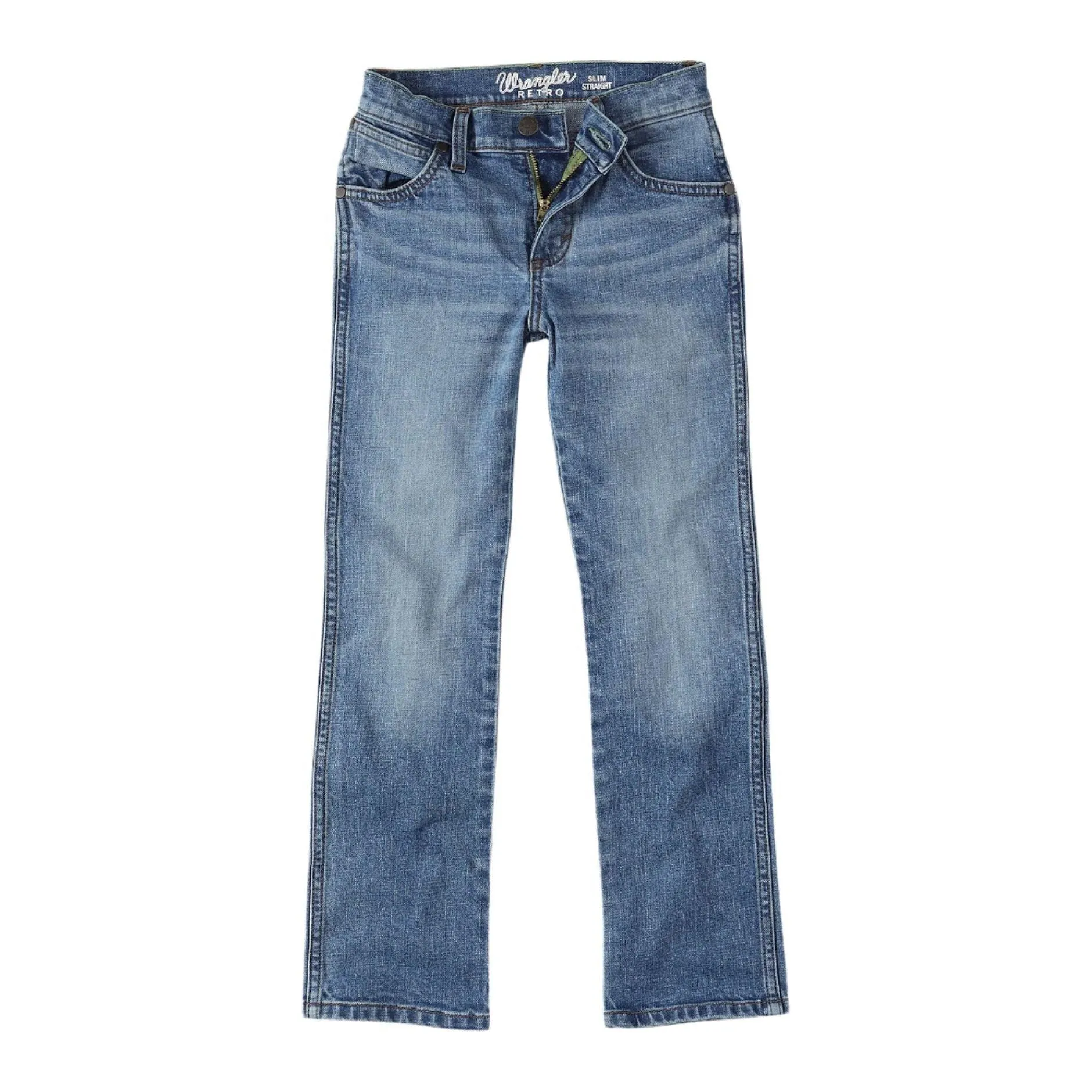 Boy's Wrangler Retro® Slim Straight Jean (4-20) JRT30EB
