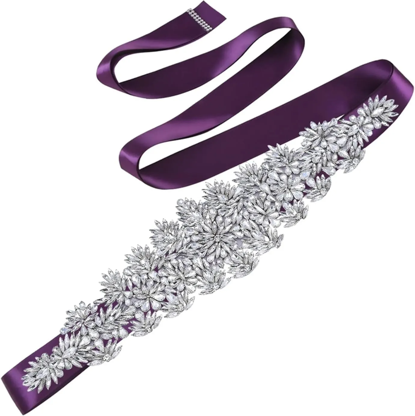 Bridal Wedding Dress Belt Sparkly Belts Rhinestones For Women Dresses Beaded Waist Sash