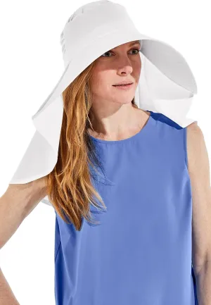 Coolibar UPF 50  Women's Anastasia Elegant Full Coverage Hat - Sun Protective