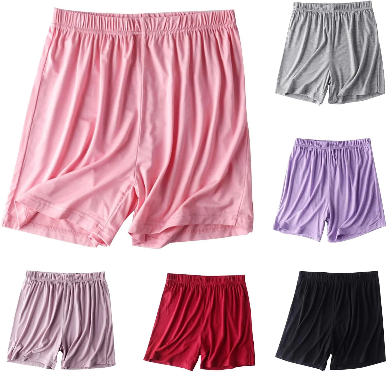 Cotton Shorts for Women Casual Lounge Shorts with Pockets Loose Fit Summer Beach Shorts Cute Pajama Shorts Sleepwear