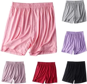 Cotton Shorts for Women Casual Lounge Shorts with Pockets Loose Fit Summer Beach Shorts Cute Pajama Shorts Sleepwear