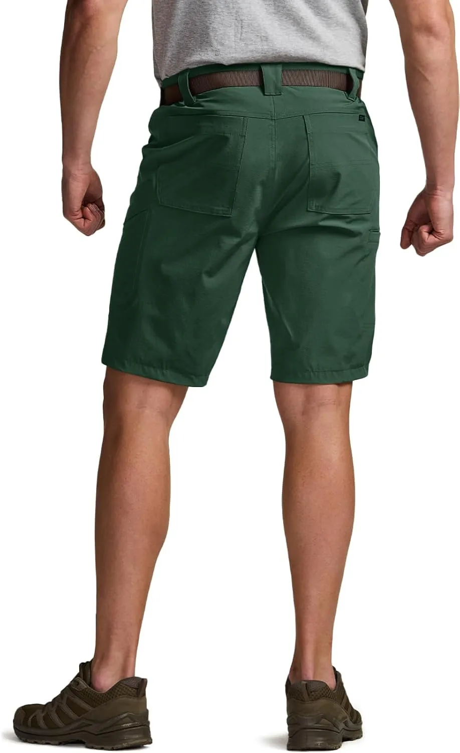 CQR Men's Hiking Cargo Shorts, Quick Dry Stretch Tactical Outdoor Shorts, Lightweight Camping Golf Shorts with Multi Pockets