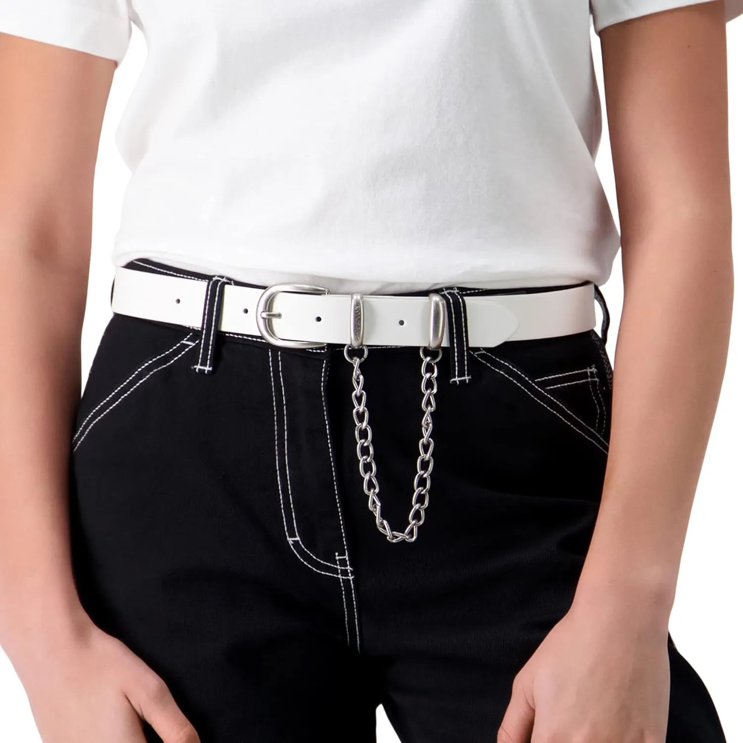 Dickies Women’s Leather Casual Belt