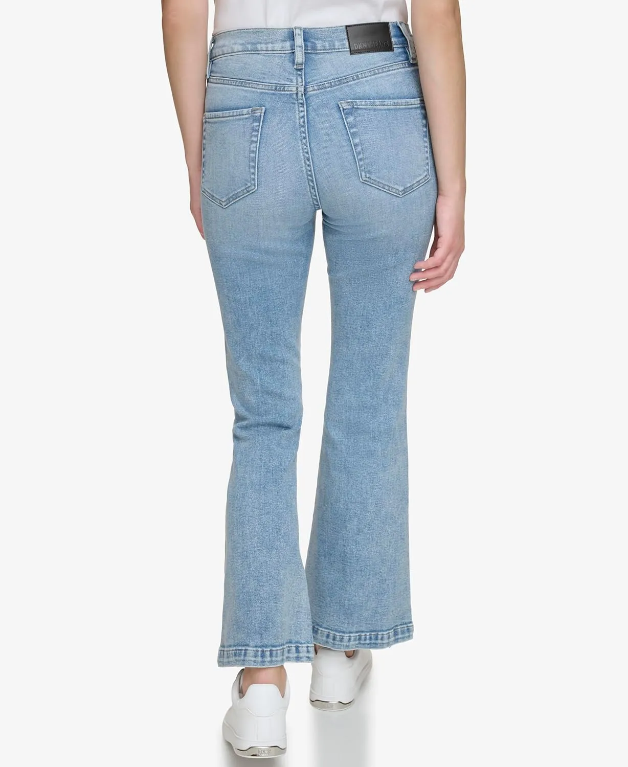 DKNY Women's Slim Straight Crop Jeans