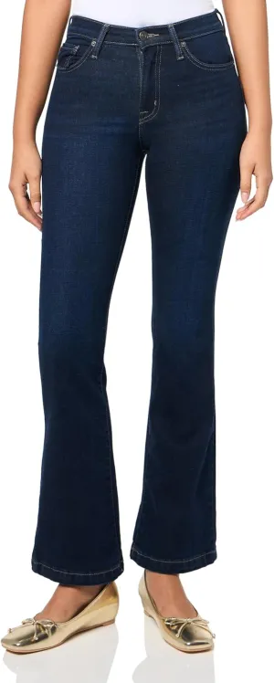 DKNY Women's Slim Straight Crop Jeans