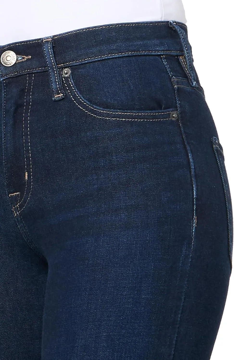 DKNY Women's Slim Straight Crop Jeans