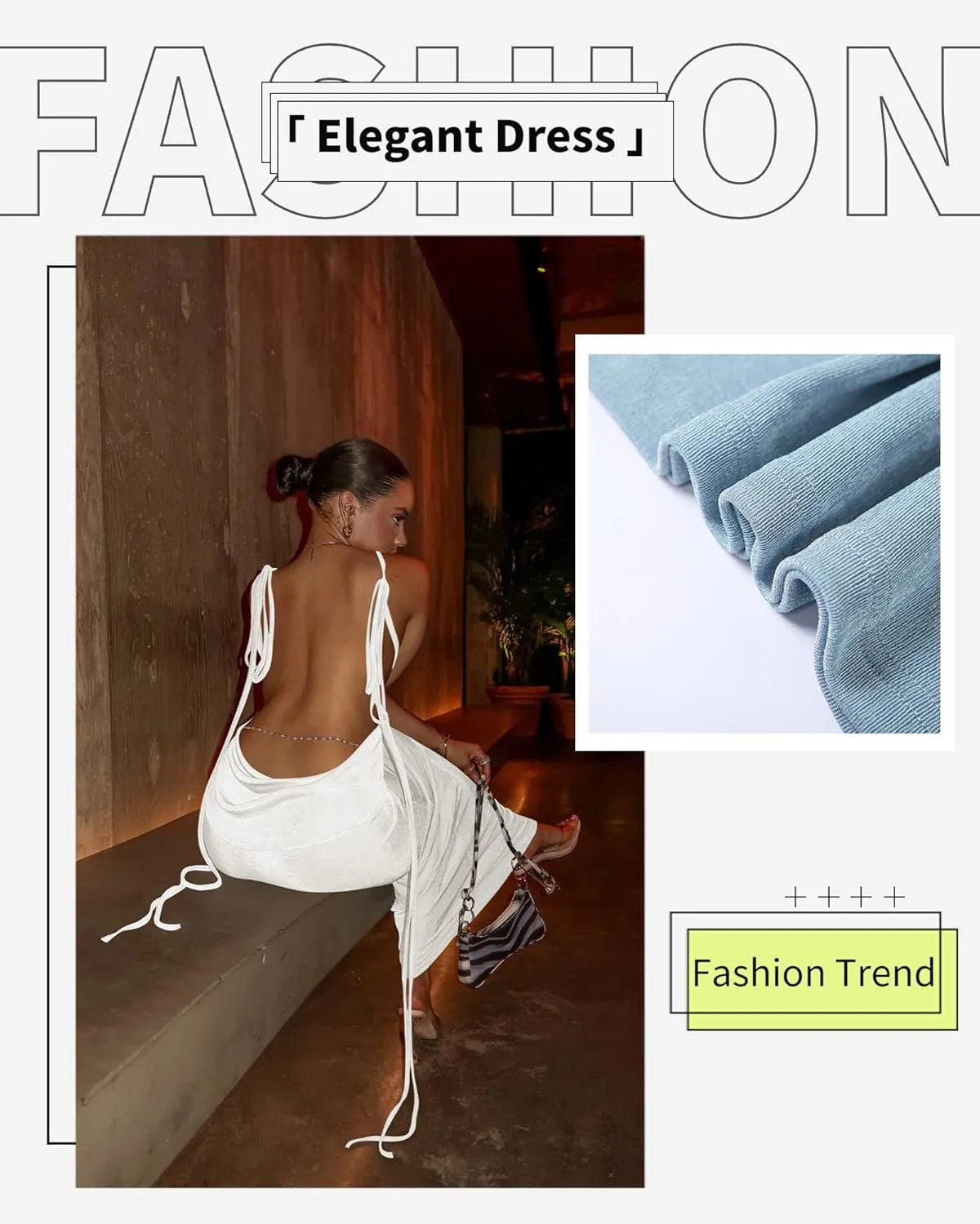 Doweha Women Backless Cowl Neck Cocktail Dress Halter Slip Long Semi Formal Party Wedding Guest 2025 Spring Summer Maxi Dress