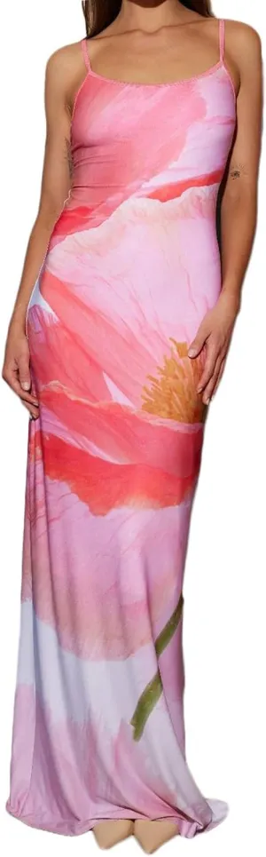Floral Maxi Dresses for Women 2025 Elegant Spaghetti Strap Bodycon Wedding Guest Dress Summer Party Formal Sundress