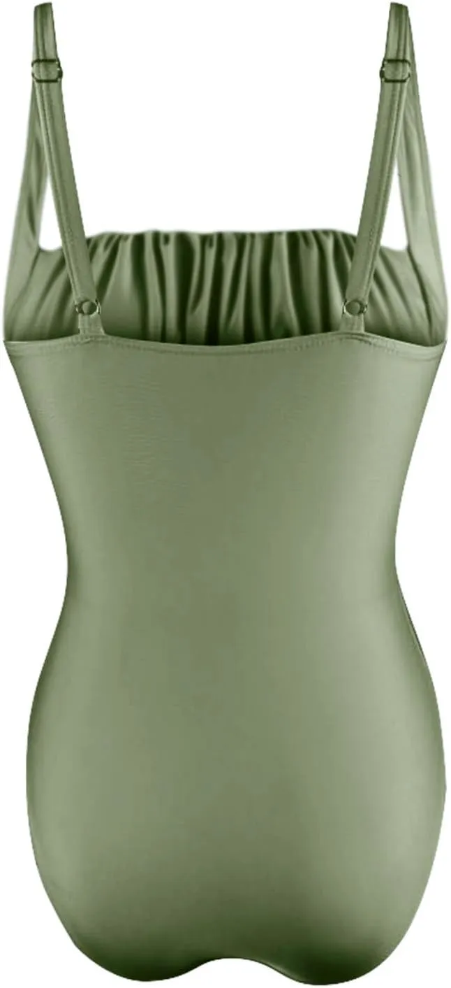 Full Coverage Swim Suit Women Brazilian Swimsuit Bandeau Beachwear Swimwear -Up Set Bikini Swimwears Tankinis Set