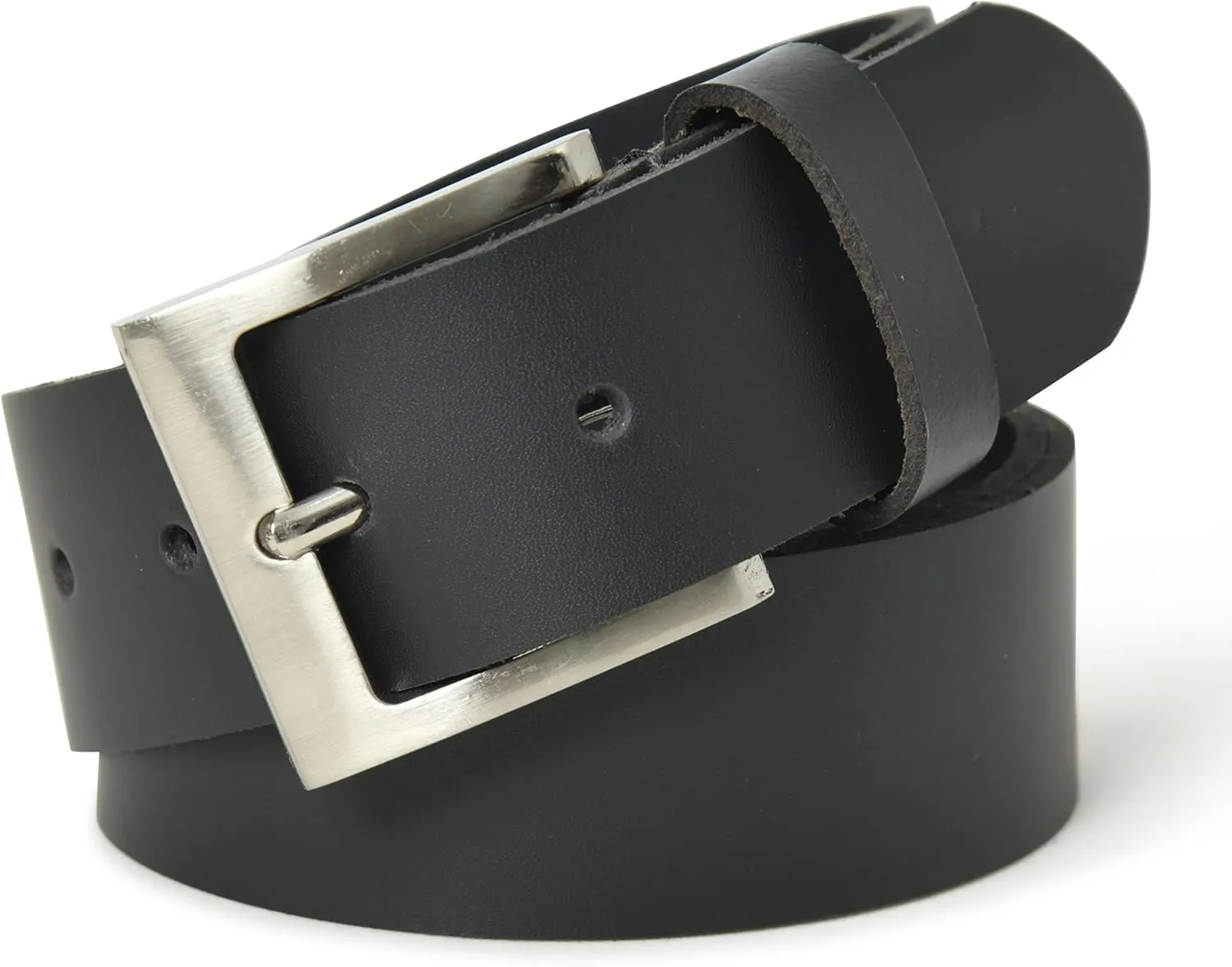 Jajmo Legacy Men's Belt Leather One-Piece 100% Genuine Leather Belt for Men 1-1/2"(38mm Wide) Dress Belt for Jeans