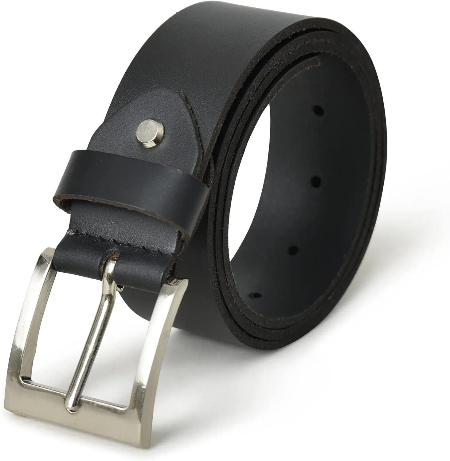 Jajmo Legacy Men's Belt Leather One-Piece 100% Genuine Leather Belt for Men 1-1/2"(38mm Wide) Dress Belt for Jeans