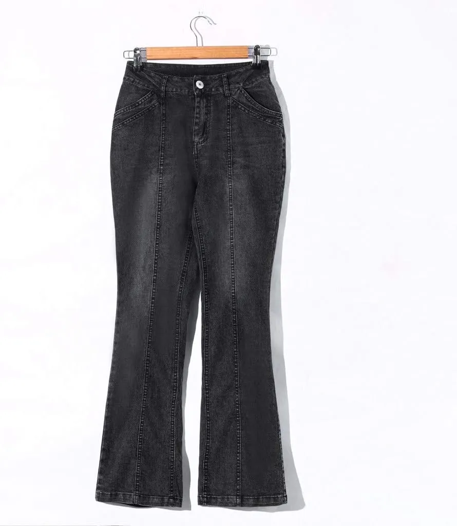 Jeans for Women High Waisted Bootcut Jeans Classic Slim Fit Skinny Jeans Fashion Plus Size Denim Pants with Pockets 2024