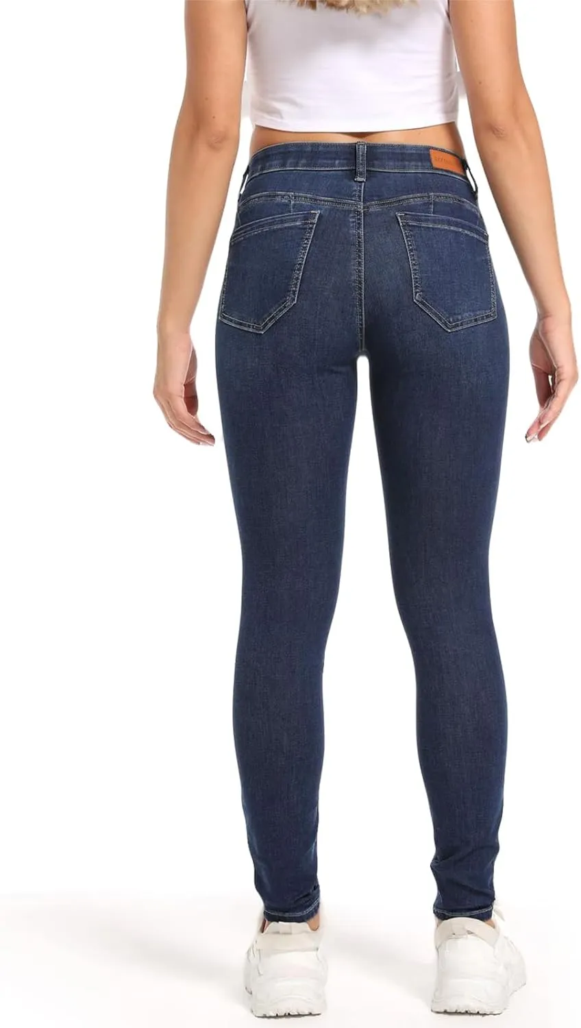 Jeans for Women High Waisted Soft Stretchy Denim Pants Slim Fit Butt Lifting Comfy Classic Jeans