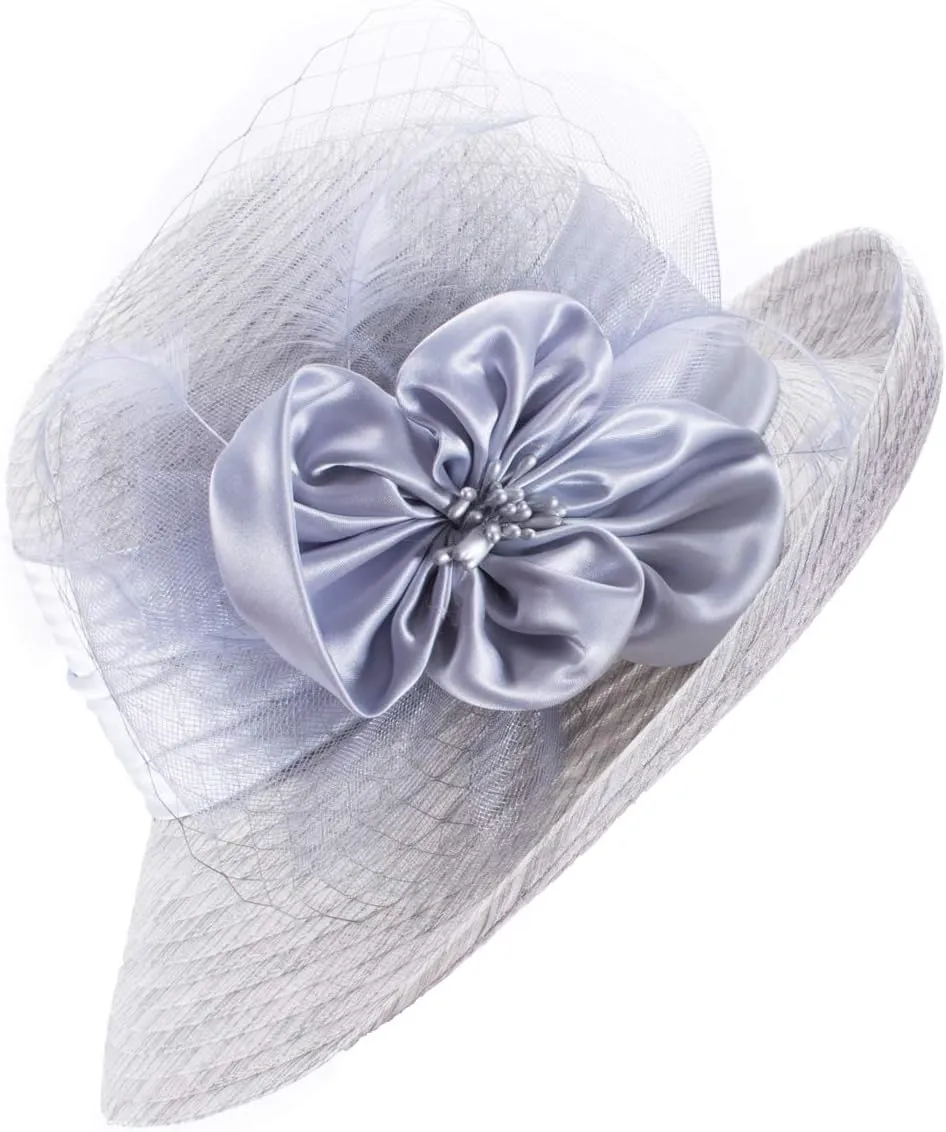 Lawliet Womens 1920s Cloche Church Wedding Occasion Summer Sun Hat A583