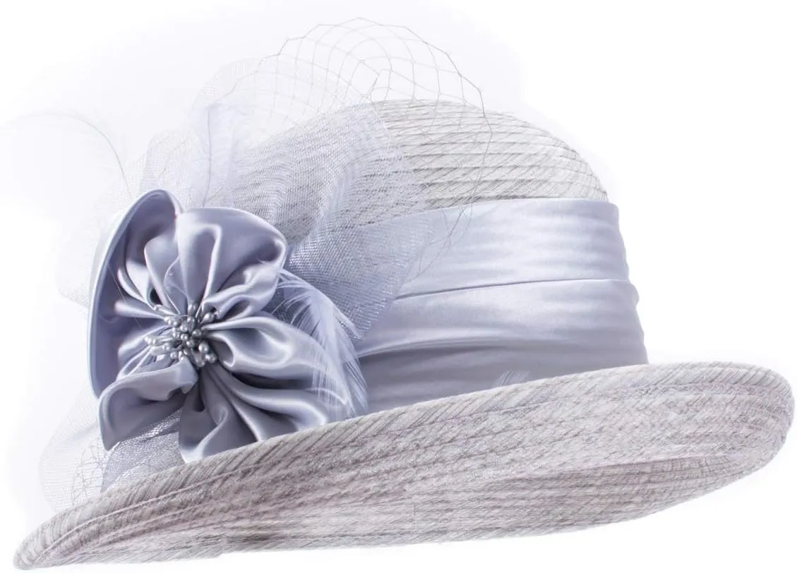 Lawliet Womens 1920s Cloche Church Wedding Occasion Summer Sun Hat A583