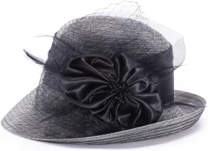 Lawliet Womens 1920s Cloche Church Wedding Occasion Summer Sun Hat A583