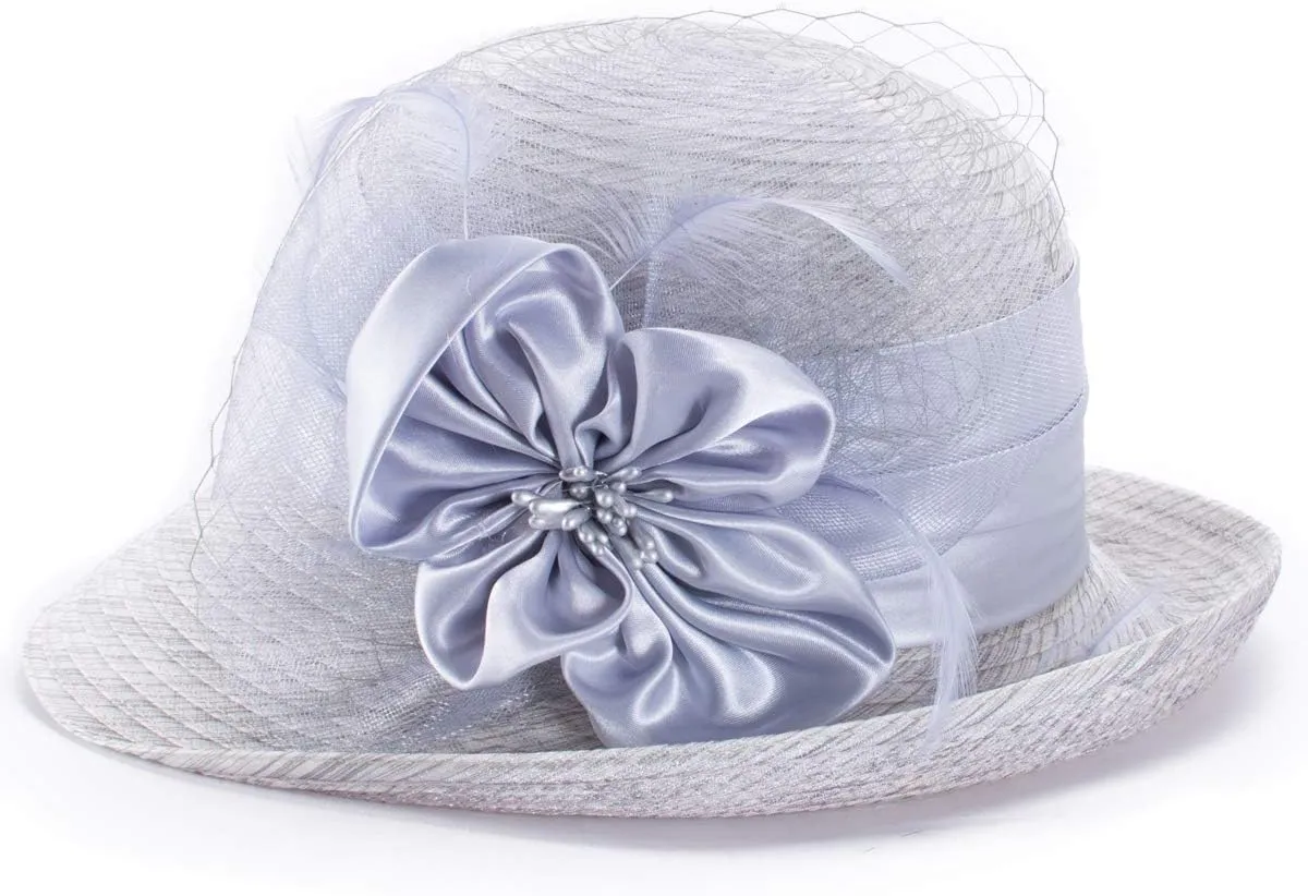 Lawliet Womens 1920s Cloche Church Wedding Occasion Summer Sun Hat A583