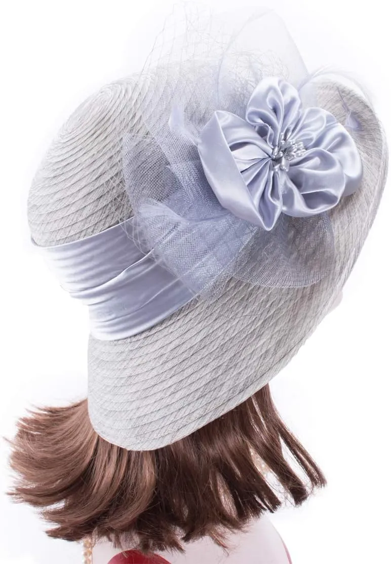 Lawliet Womens 1920s Cloche Church Wedding Occasion Summer Sun Hat A583