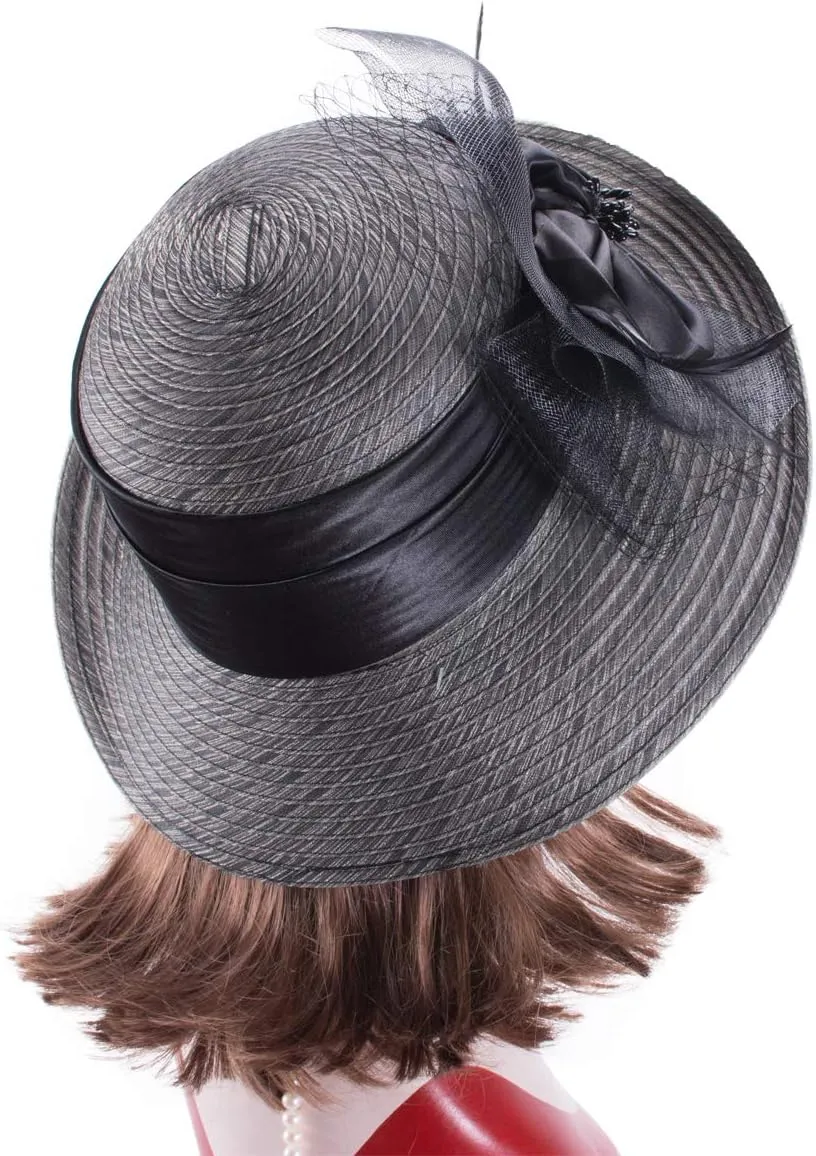 Lawliet Womens 1920s Cloche Church Wedding Occasion Summer Sun Hat A583