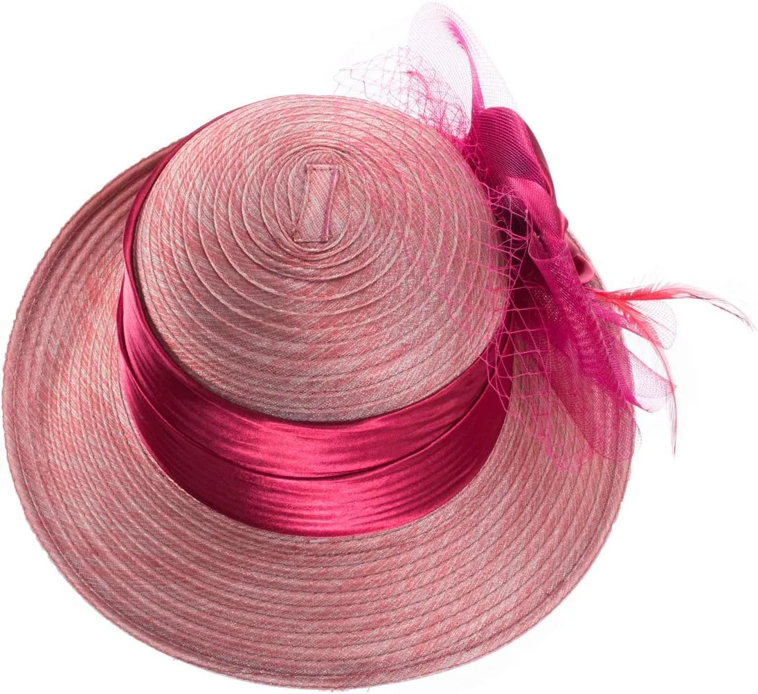 Lawliet Womens 1920s Cloche Church Wedding Occasion Summer Sun Hat A583