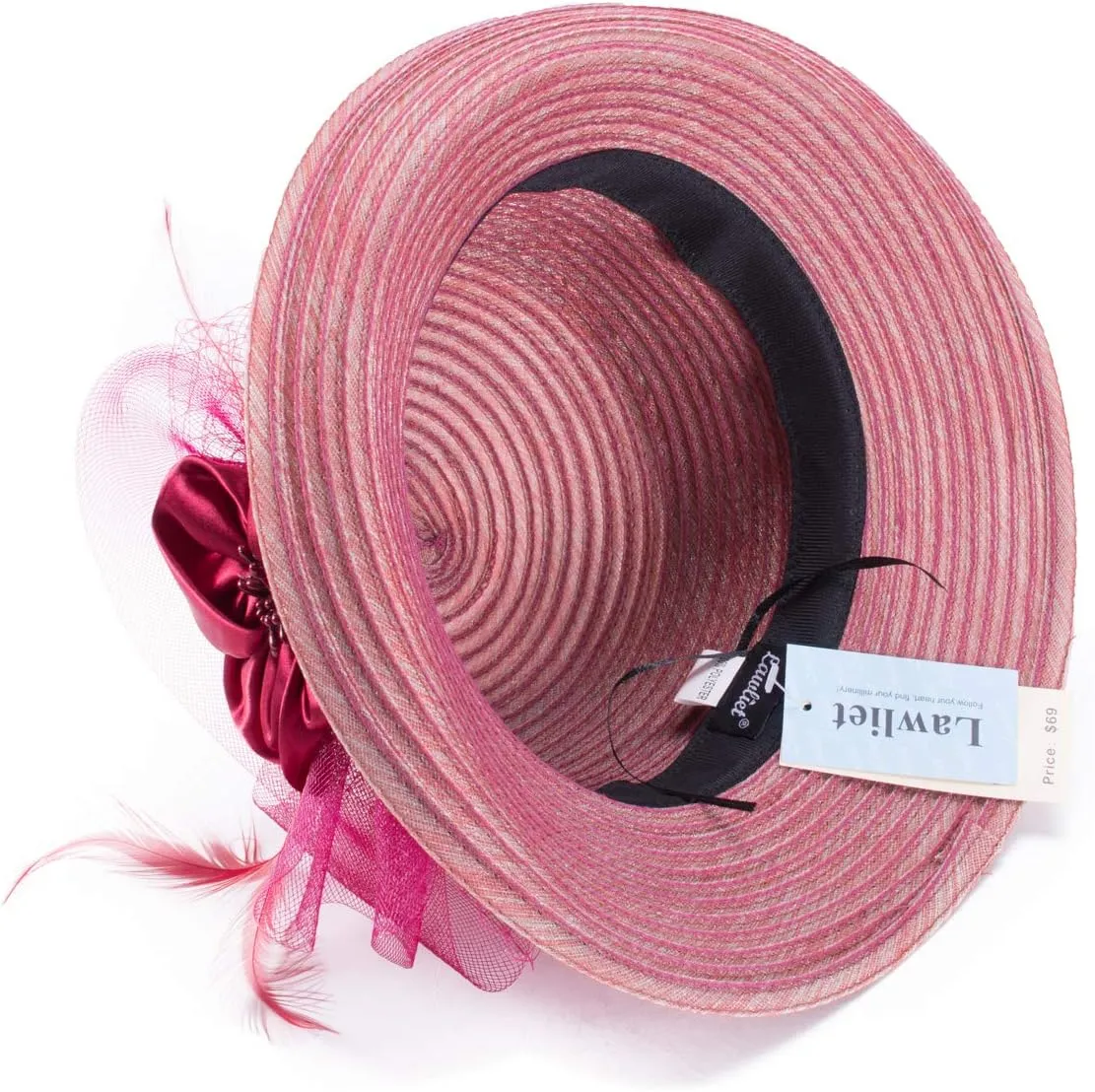 Lawliet Womens 1920s Cloche Church Wedding Occasion Summer Sun Hat A583