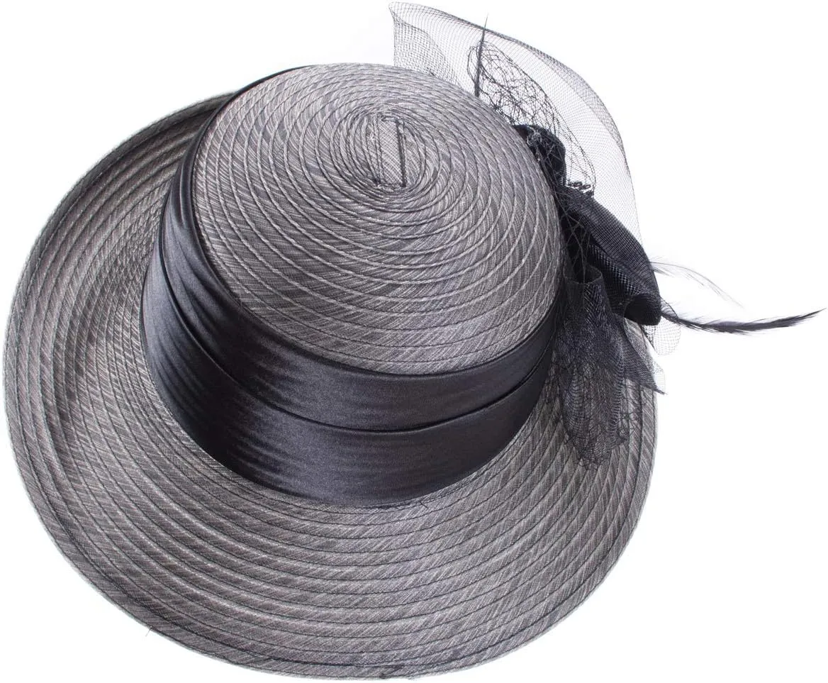 Lawliet Womens 1920s Cloche Church Wedding Occasion Summer Sun Hat A583