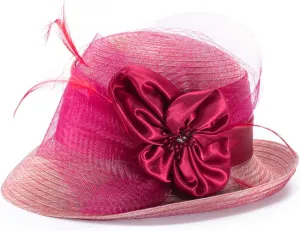 Lawliet Womens 1920s Cloche Church Wedding Occasion Summer Sun Hat A583