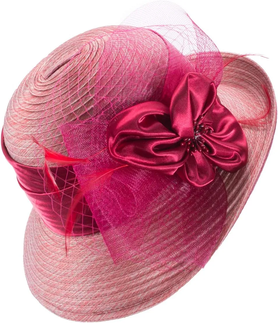 Lawliet Womens 1920s Cloche Church Wedding Occasion Summer Sun Hat A583