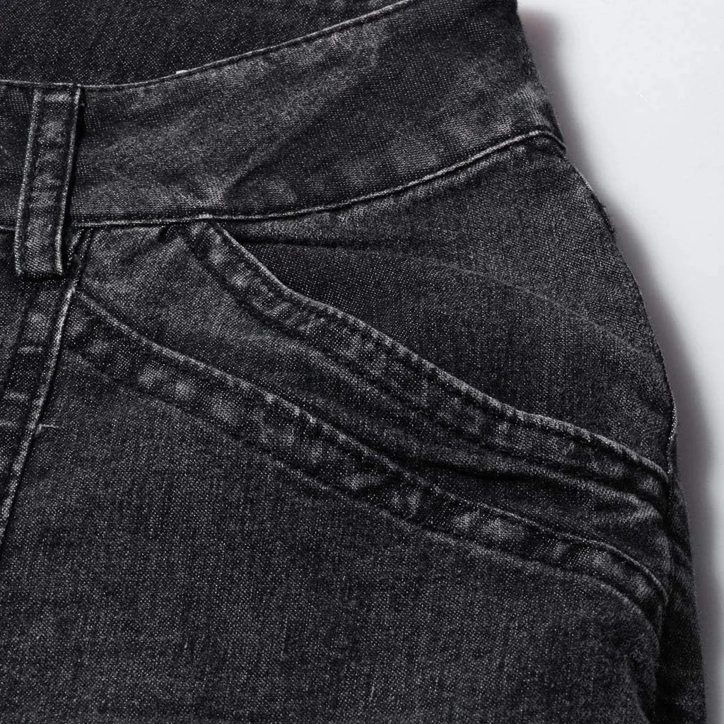 LCMTWX Trendy Jeans for Women 2024 Bib Washed Overalls Rompers Ripped Women's Denim Women's Jeans Flare Stretch