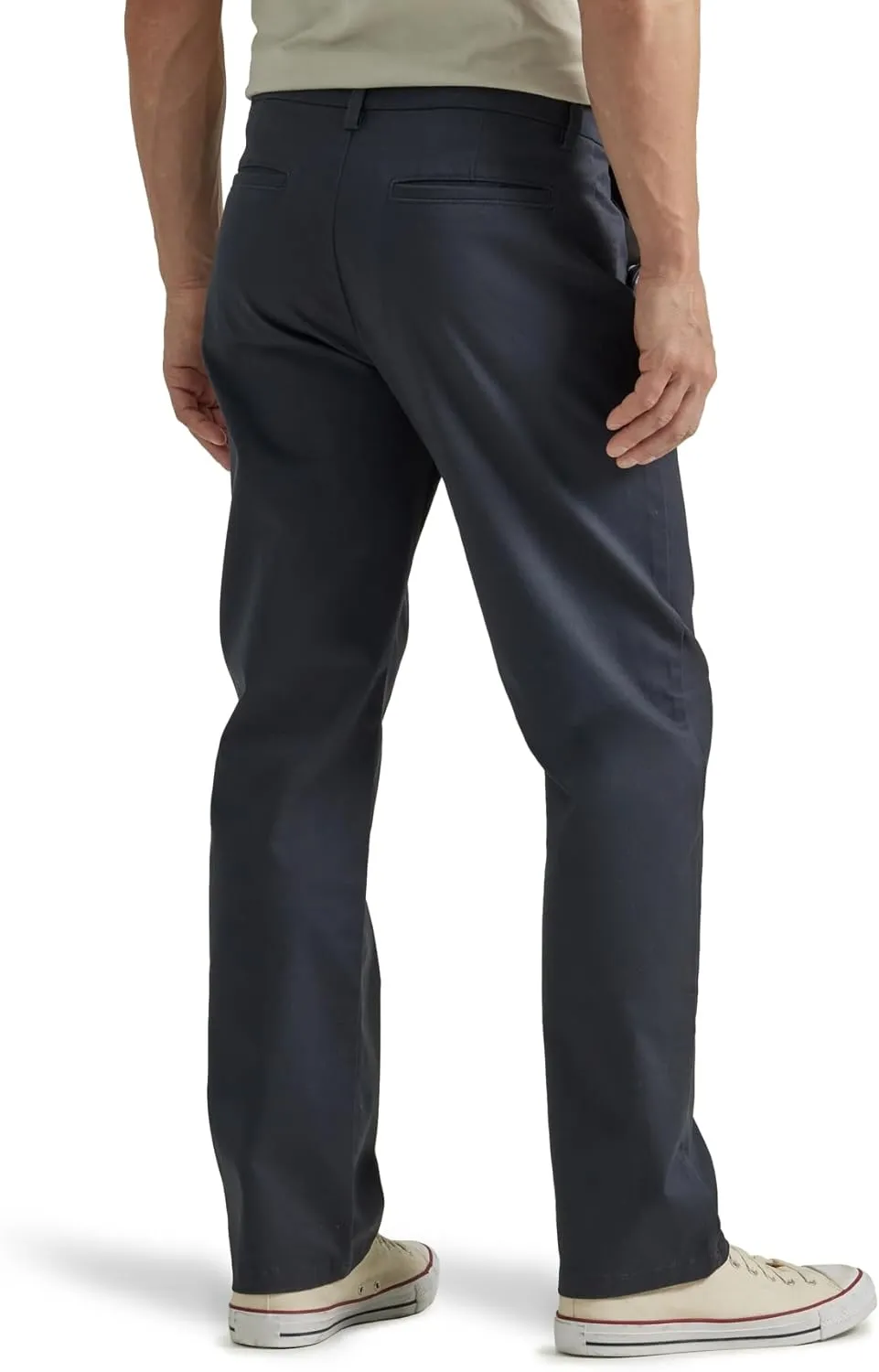 Lee Men's Flat Front Relaxed Straight Pant