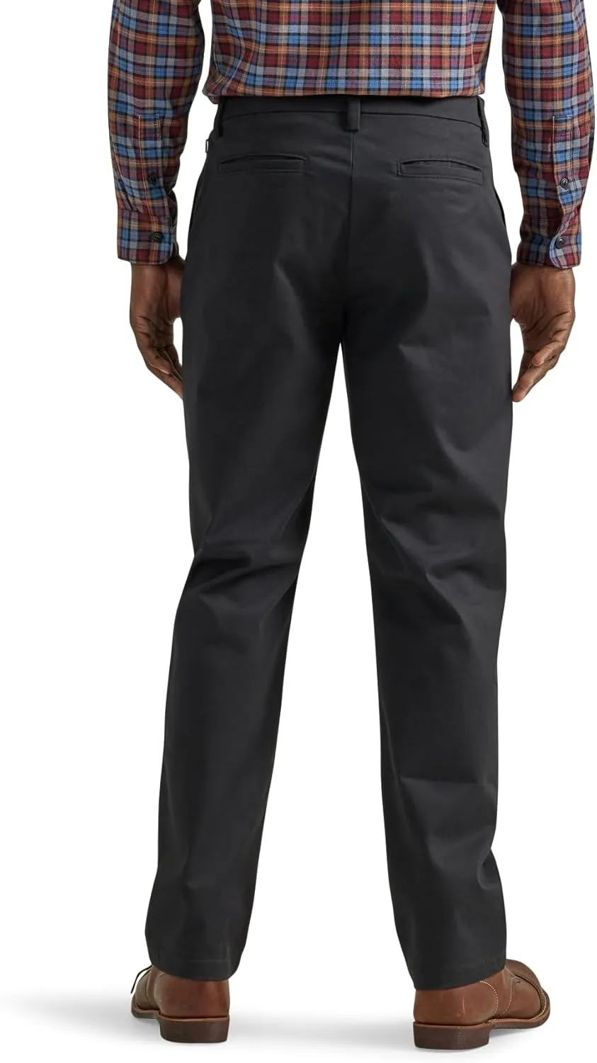 Lee Men's Flat Front Relaxed Straight Pant