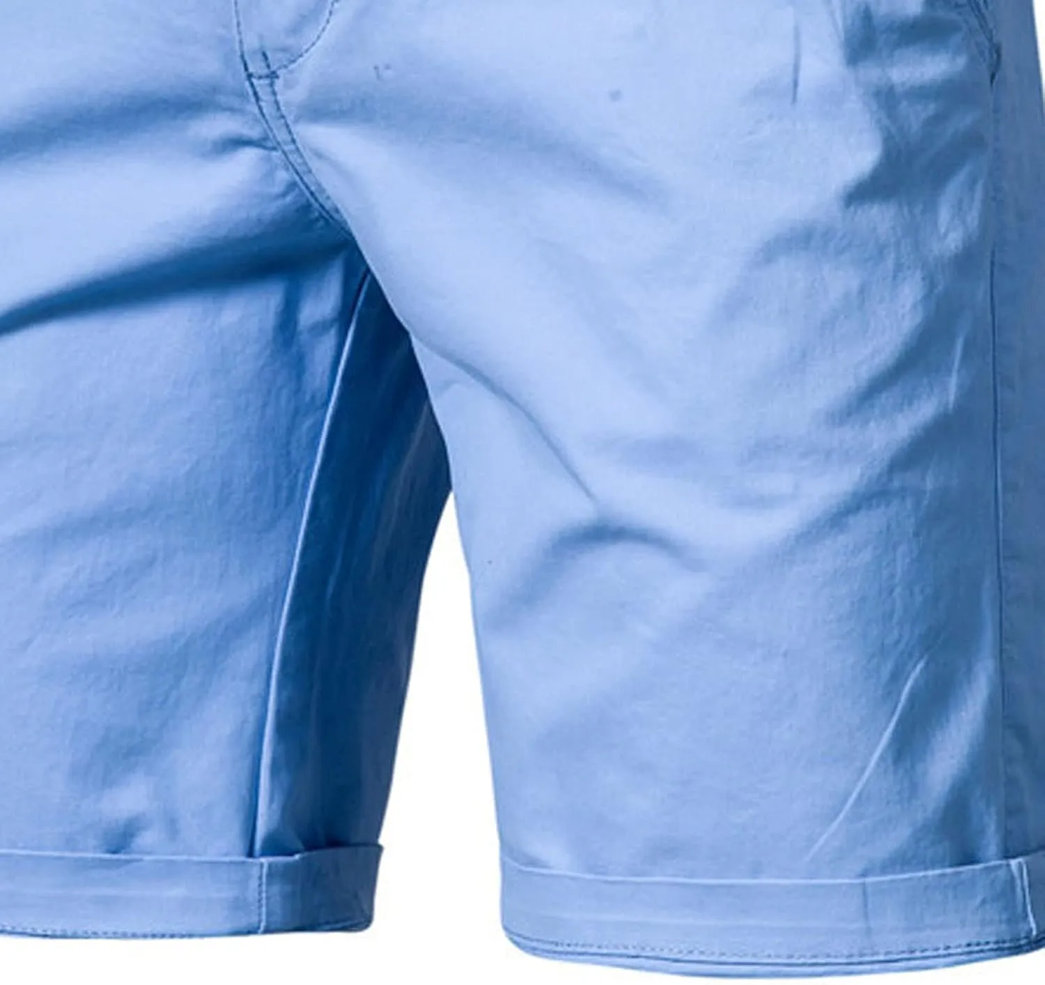 Men Golf Shorts Lightweight Hybrid Casual Flat Front Dress Shorts Back Elastic Waist Chino Shorts Summer Business Work Shorts