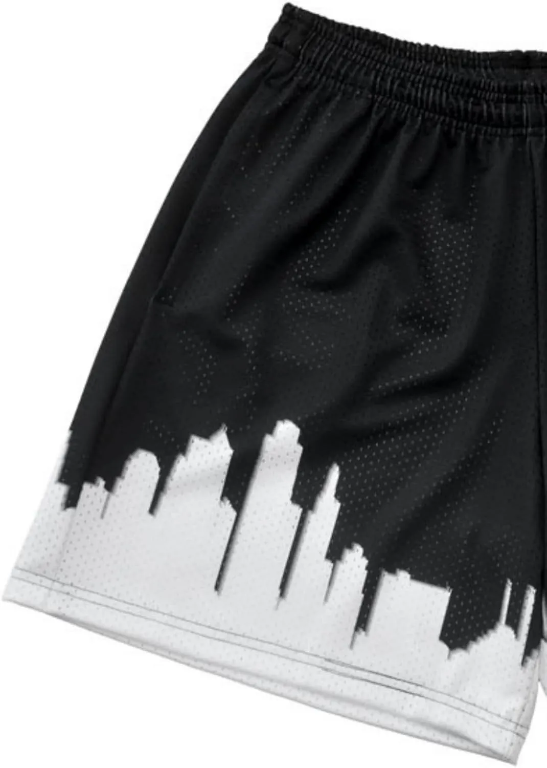Men's 4-Inch Basketball Shorts Casual Lightweight Gym Shorts Quick Dry Athletic Shorts for Running Streetwear Summer
