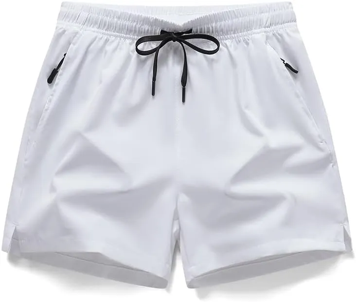 Mens Shorts Casual Plus Size Shorts Men Lightweight Quick Dry Athletic Workout Gym Shorts for Running Beach
