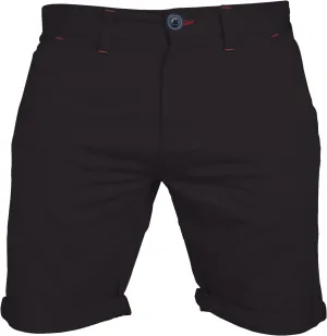 Mens Stretch Chino Shorts Casual Flat Front Slim Fit Shorts Spandex Half Pant…