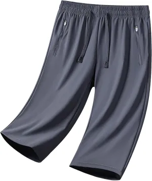 Onavee Iced Active Shorts for Women Women's Ice Silk Quick Drying Stretch Pants Ultra Stretch Breathable Casual Pants