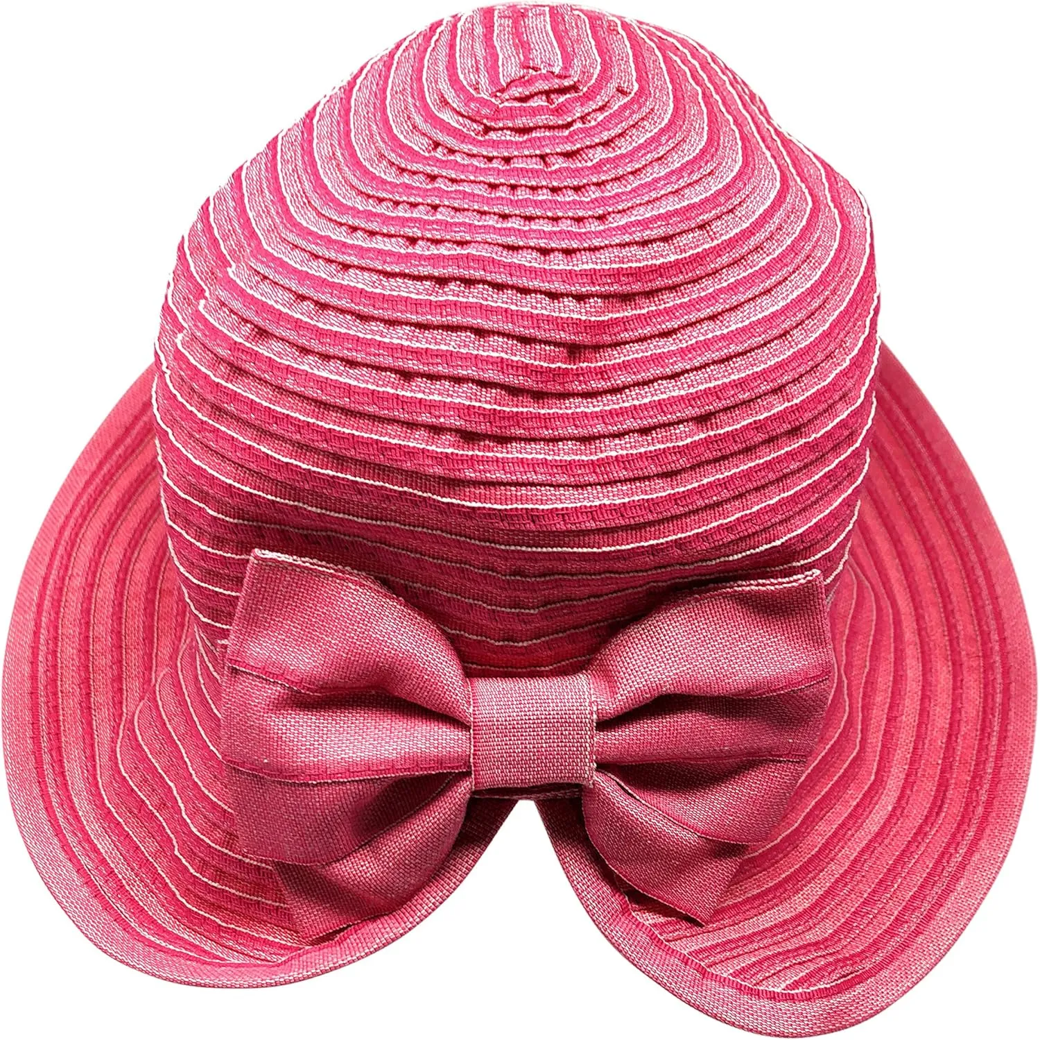 Packable Denim Sun Shade Beach Hat, Adjustable Shapeable, SPF UPF 50 UV Protection