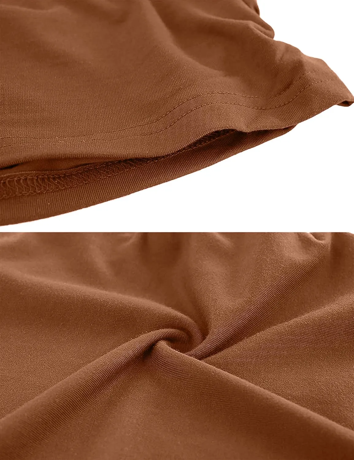Peauty "Long Enough to Cover Hip Maternity Side Ruch Tank Tops/Basic Maternity Tops for Summer Casual Wear (S-3XL)