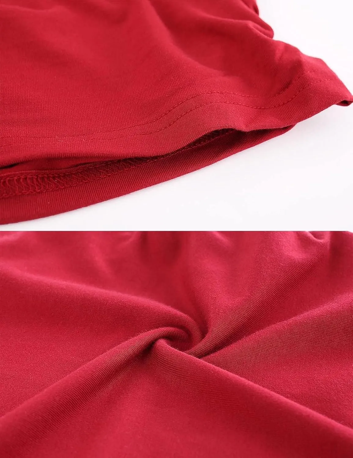 Peauty "Long Enough to Cover Hip Maternity Side Ruch Tank Tops/Basic Maternity Tops for Summer Casual Wear (S-3XL)