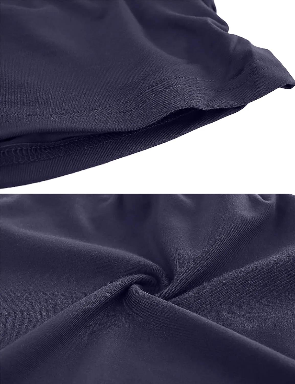 Peauty "Long Enough to Cover Hip Maternity Side Ruch Tank Tops/Basic Maternity Tops for Summer Casual Wear (S-3XL)