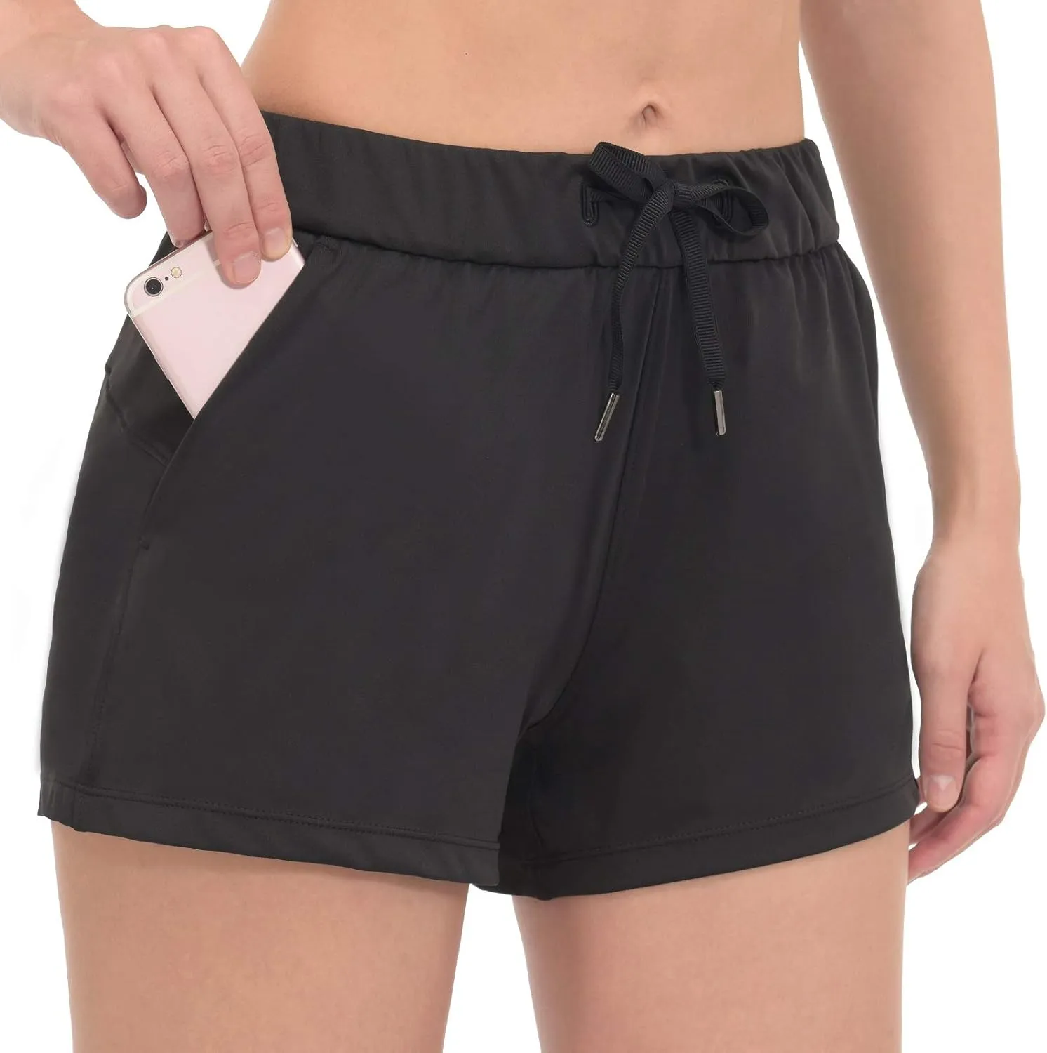 PIQIDIG Womens Shorts Joggers for Summer Casual Athletic Running Hiking Workout Gym Shorts Lounge Shorts Plus Size