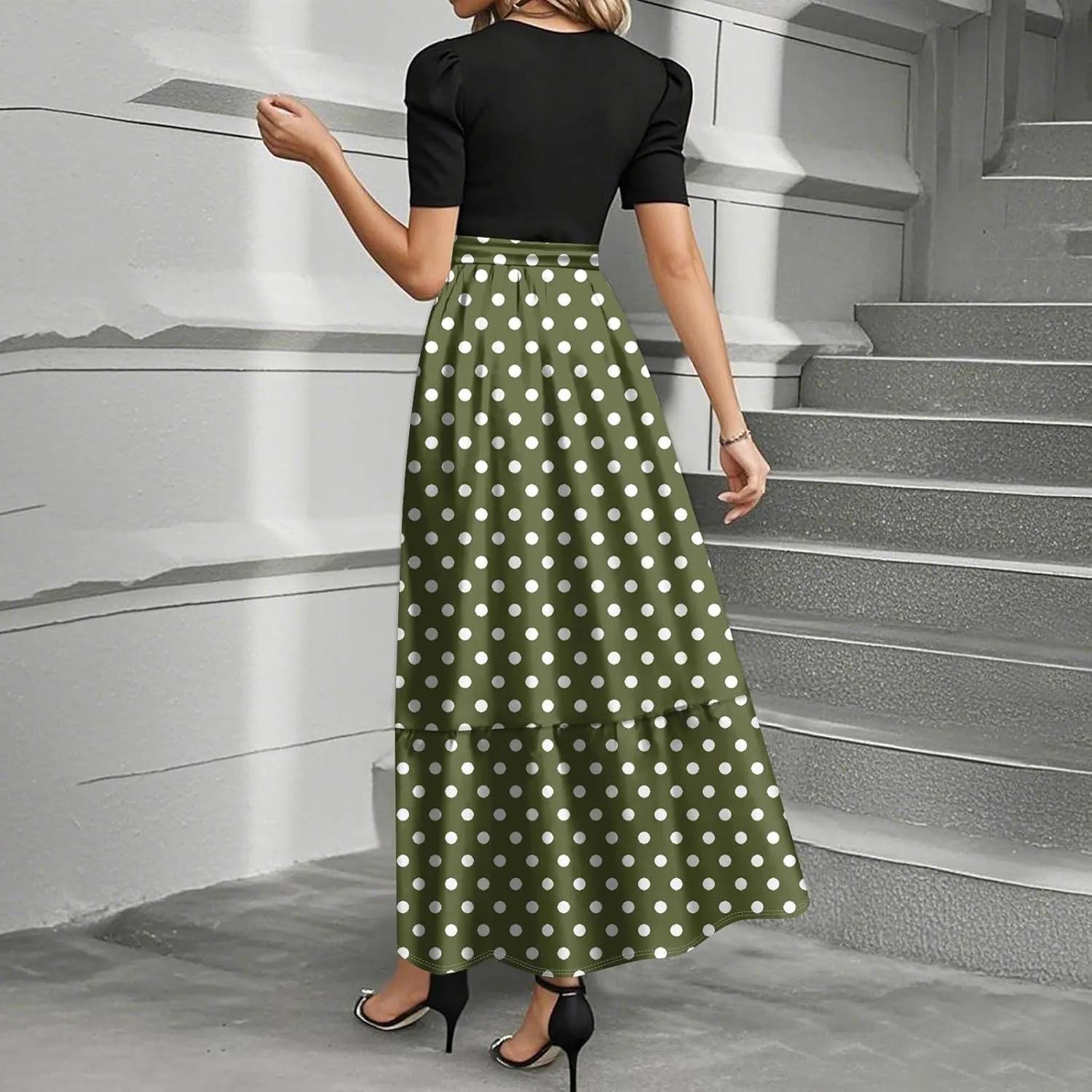 Plus Size Cocktail Dresses for Women 2025 Wrap Floral Maxi Dress Elegant Wedding Guest Outfit
