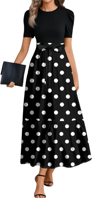 Plus Size Cocktail Dresses for Women 2025 Wrap Floral Maxi Dress Elegant Wedding Guest Outfit
